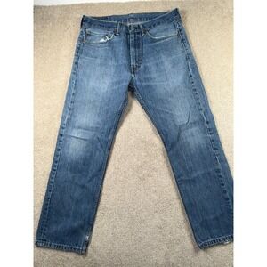 Levi's 550 Relaxed Fit Jeans Mens 34x30 Dark Stonewash Denim Pockets Mid Rise